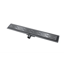 Classic 70 cm RVS Douchegoot Gun metal - Douchegoten