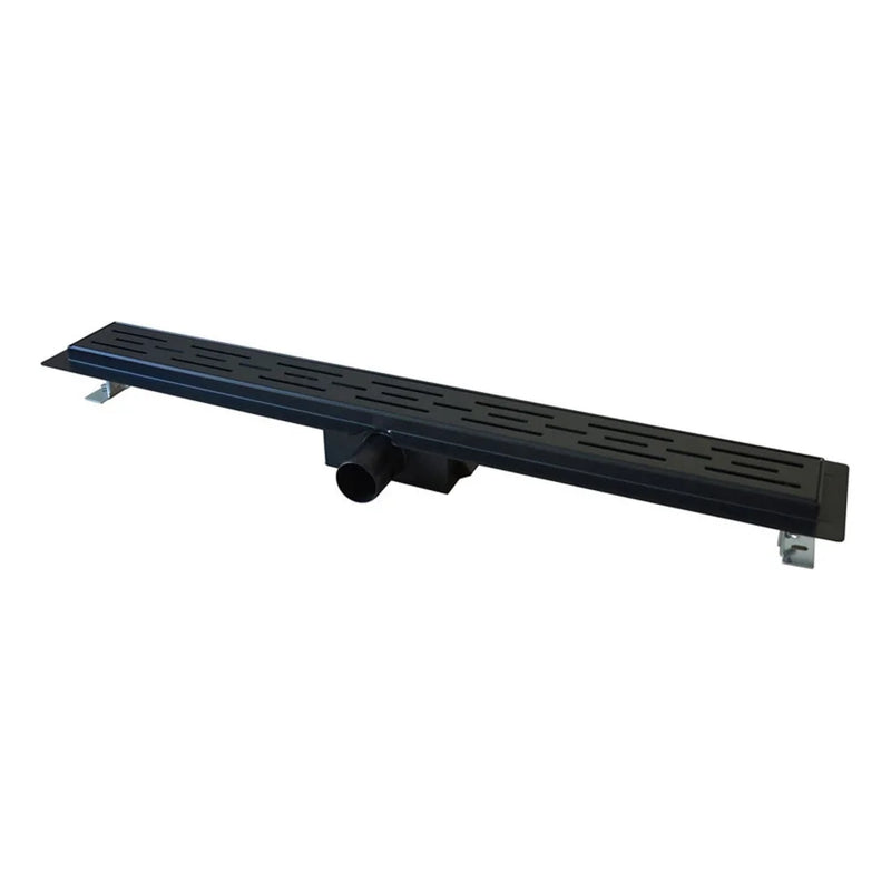 Douchegoot Classic 90 cm mat zwart - Douchegoten