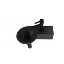 Fonteinset Tomas L’aqua Natuursteen met Zwarte kraan en