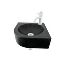 Fonteinset Viktor L’aqua Hardsteen met Mat wit kraan en