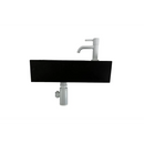 Fonteinset Werner L’aqua Hardsteen met Mat wit kraan en