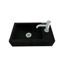 Fonteinset Werner L’aqua Hardsteen met Mat wit kraan en