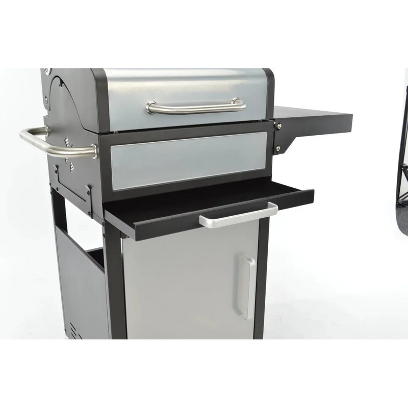 HoutskoolBBQ Grillchef by Landmann Silver Wagon Zilver |