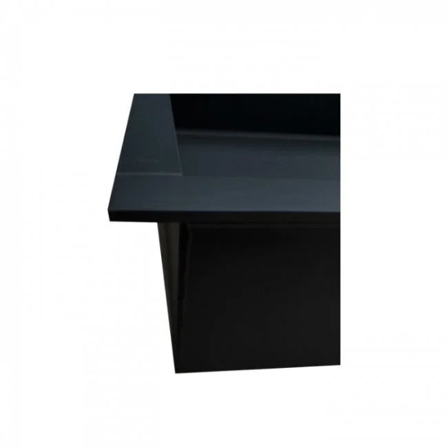 Inbouwnis 30 x 30 x 7 cm RVS mat zwart - Inbouwnissen