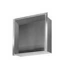 Inbouwnis RVS zilver 30 x 30 x 7 cm - Inbouwnissen