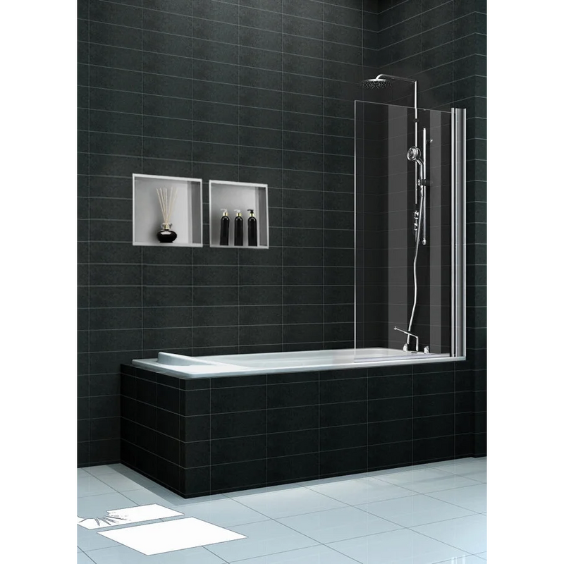 Inbouwnis RVS zilver 30 x 30 x 7 cm - Inbouwnissen