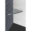 InWall hoekplanchet RVS 29 x 29 cm - Planchets