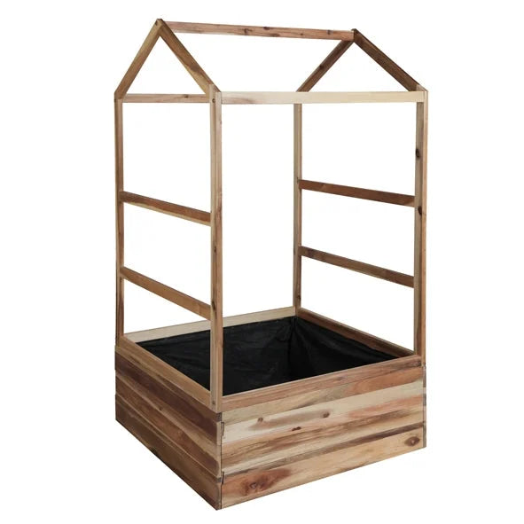 Kweekhuis behuizing Kweekbak Lignum Acacia FSC 80 x 80 x 124