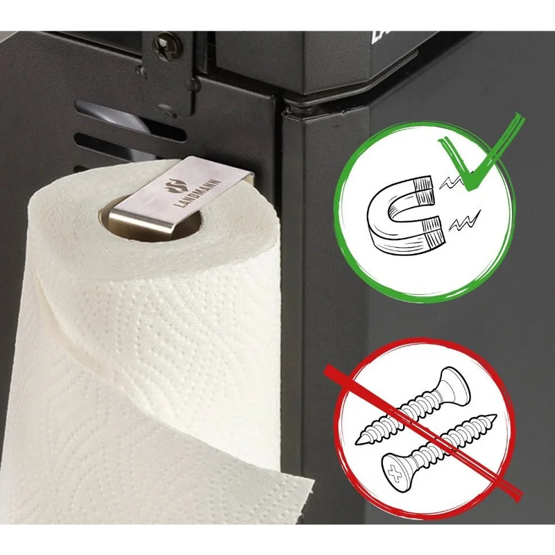 Landmann magnetische Keukenrolhouder - Hulpstukken BBQ