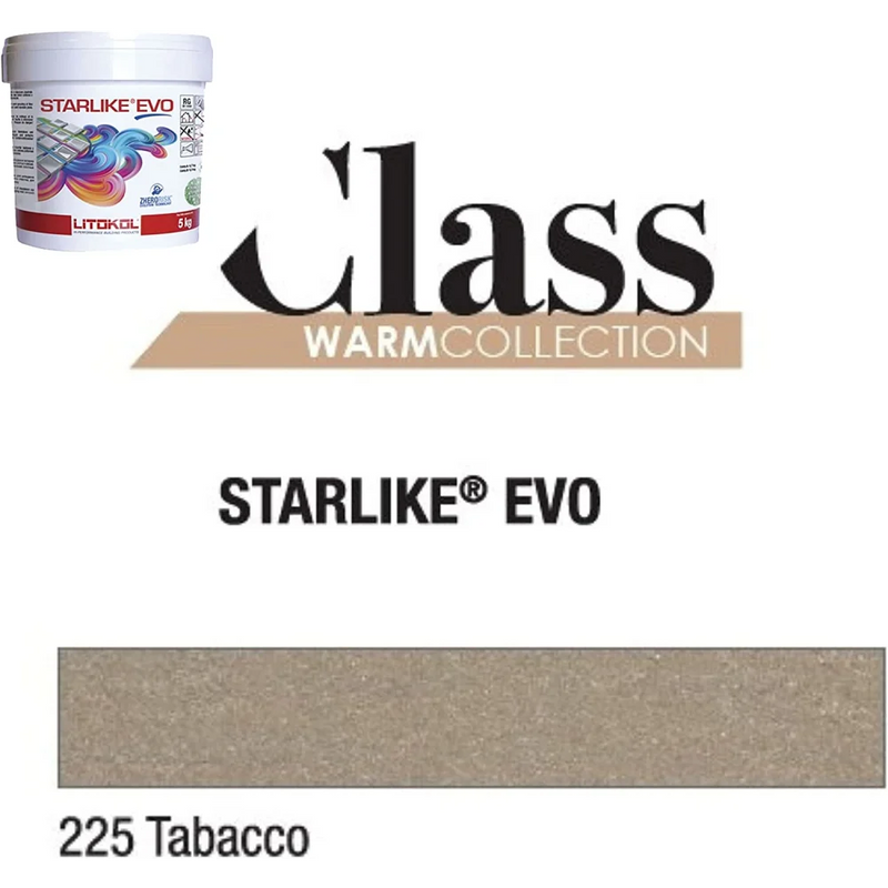 Litokol STARLIKE® EVO 225 Tabacco 2,5 kg - Voegmiddel
