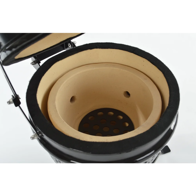 Mini Kamado Grillchef by Landmann Ø 27 cm Zwart - Kamado