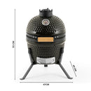 Mini Kamado Grillchef by Landmann Ø 27 cm Zwart - Kamado
