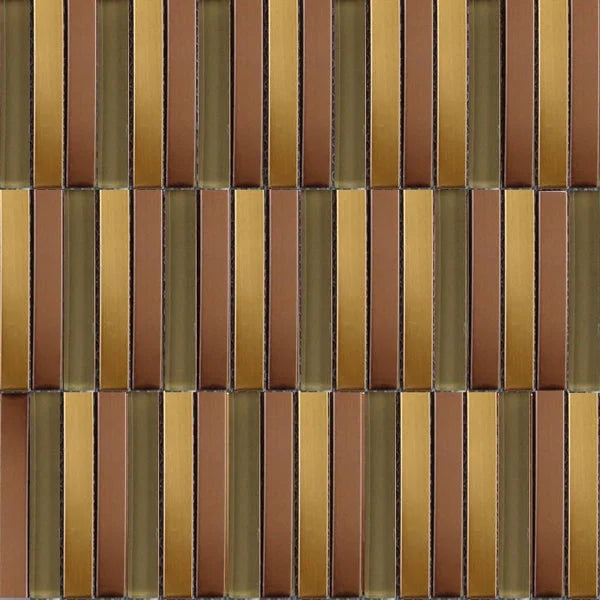 Mozaïek Gold mix 30.0 x 30.0 cm ac.100 - Mozaïek