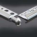 Tegelstrip 3w-hoekje aluminium rond zilver 8mm 4 stuks -