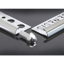 Tegelstrip 3w-hoekje aluminium tbv eaq 12 rond zilver -