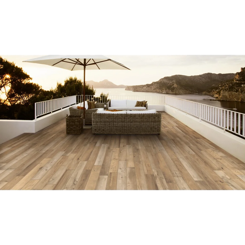 Vloertegel Aspen mix Wood Beige 35.5 x 100 cm - Vloertegels