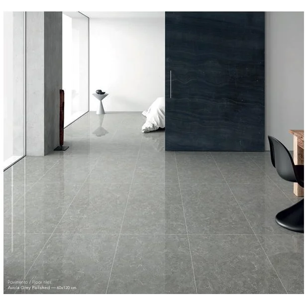 Vloertegel Avola grey polished 60 x 120 cm - Vloertegels