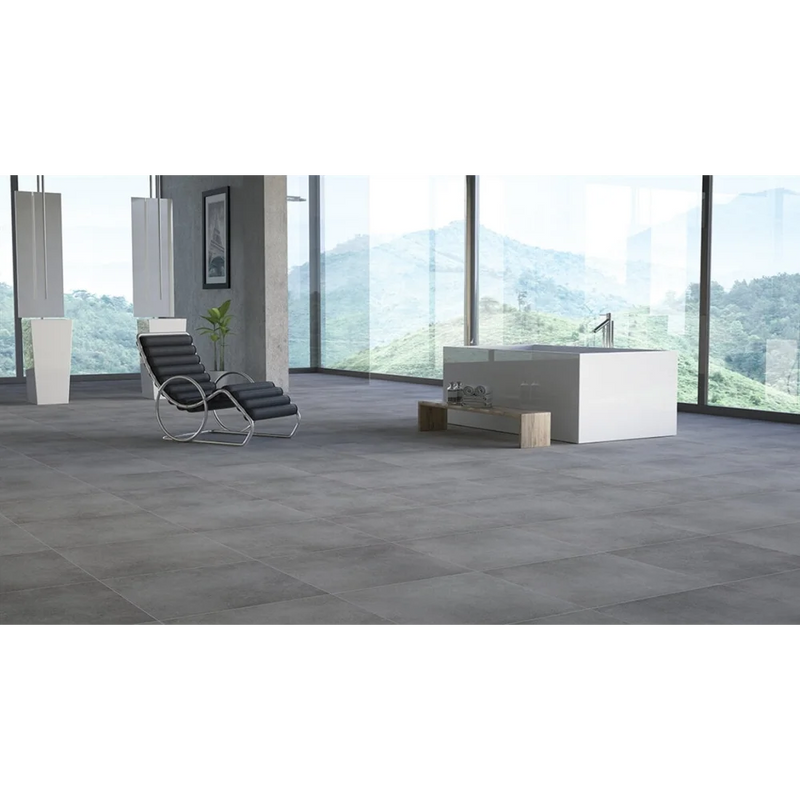 Vloertegel Core antraciet rect. 30 x 60 cm - Vloertegels