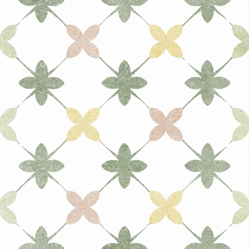 Vloertegel Country charm 200 decor mix 20 x 20 cm -