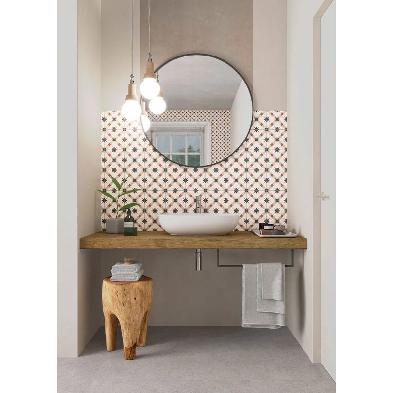 Vloertegel Grace beige 33 x 33 cm - Vloertegels