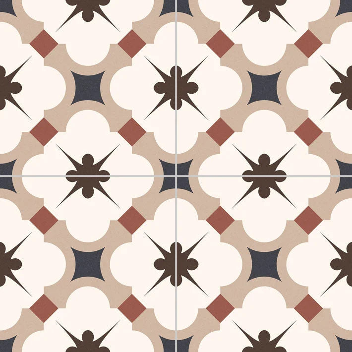 Vloertegel Grace beige 33 x 33 cm - Vloertegels