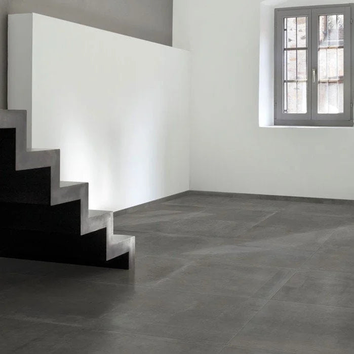 Vloertegel Icon black 60.5 x 60.5 cm - Vloertegels