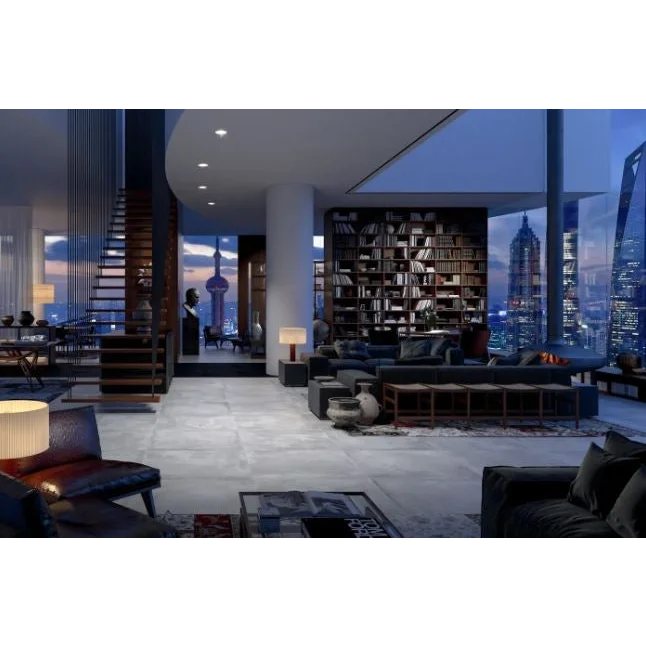 Vloertegel Kasbah Light Grey 88.6 x 88.6 cm - Vloertegels