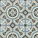 Vloertegel Kashba azur cercle 20 x 20 cm - Vloertegels