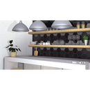 Vloertegel Kashba donkergrijs hexagon 17 x 17 cm -