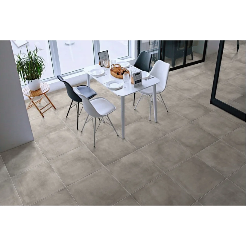 Vloertegel Leida taupe 60 x 60 cm - Vloertegels