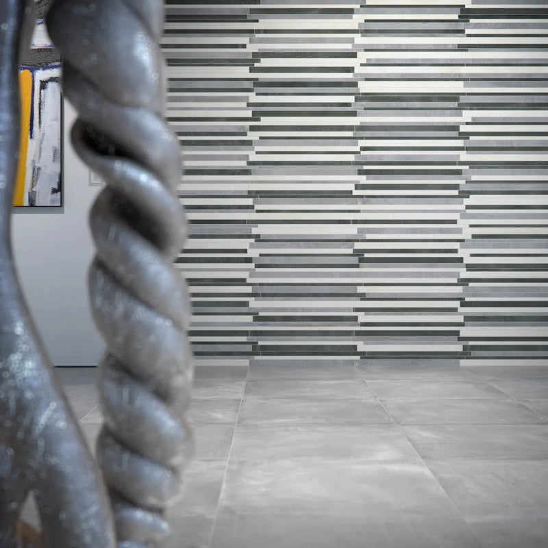 Vloertegel Newstreet Grey 88.6 x 88.6 cm - Vloertegels