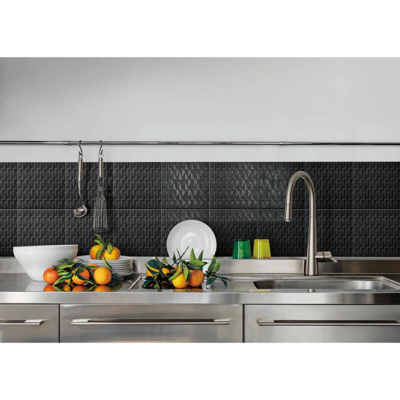 Vloertegel Palette Slate decor 3D 20 x 20 cm - Wandtegels