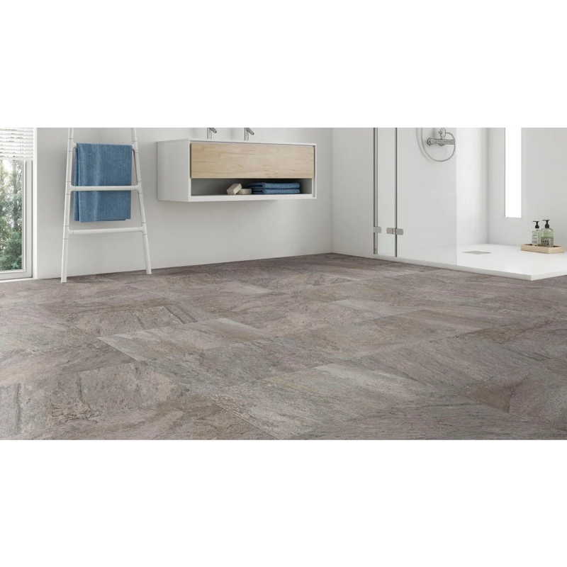 Vloertegel Quarzite grijs 32 x 62,5 cm - Vloertegels