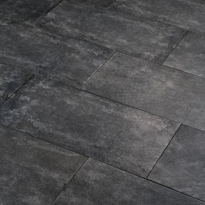 Vloertegel Roberto black 35.5 x 71 cm - Vloertegels