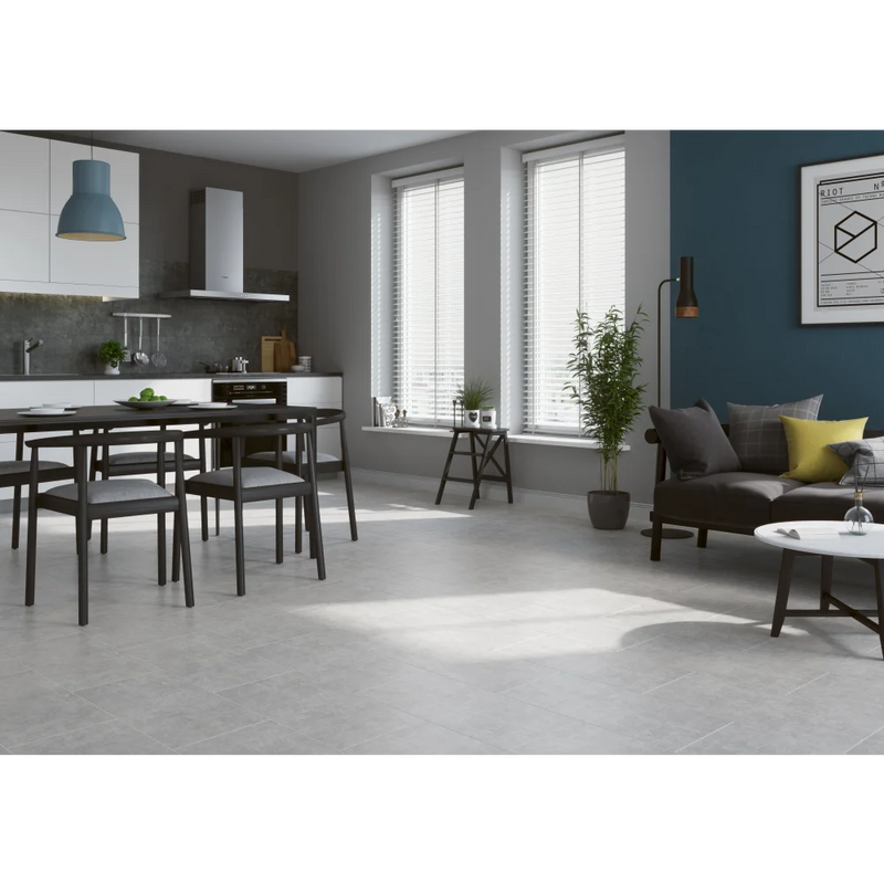 Vloertegel Serenity grey 30 x 60 cm - Vloertegels