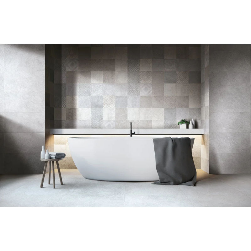 Vloertegel Sight gris clair 30 x 60.4 cm - Vloertegels