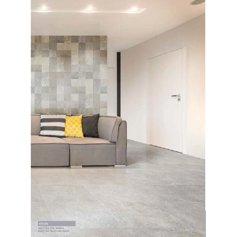 Vloertegel Sight gris clair 30 x 60.4 cm - Vloertegels