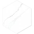 Vloertegel Swan white hexagon 20 x 20 cm - Vloertegels