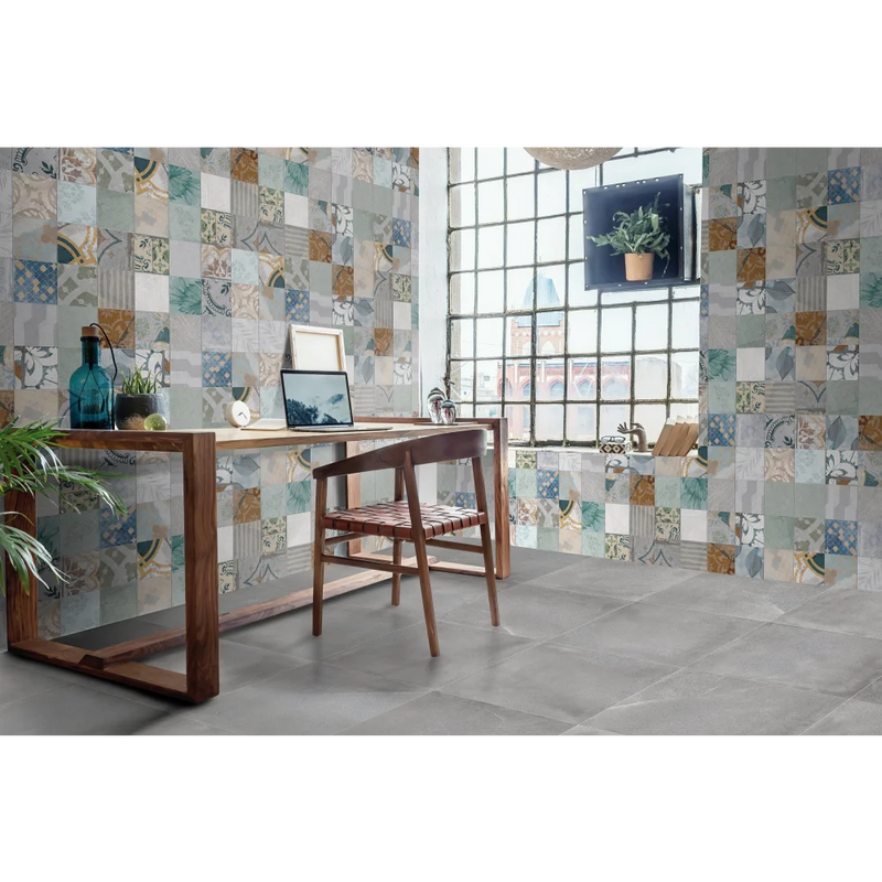 Vloertegel Urban 200 decor mix 20 x 20 cm - Vloertegels