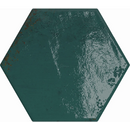 Wandtegel Carmen Hexagon blue 13 x 15 cm - Wandtegels