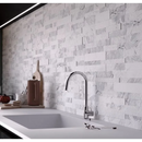 Wandtegel Gioa white 15 x 61 cm - Wandtegels