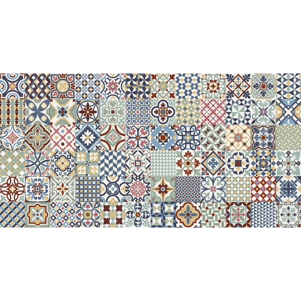 Wandtegel Heritage decor mix 32 x 62 cm - Wandtegels