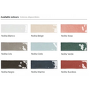 Wandtegel Nolita gris 6.5 x 20 cm - Wandtegels