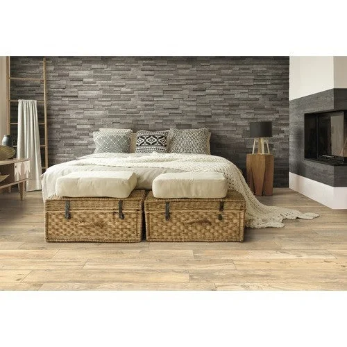 Wandtegel Volcano taupe 15 x 61 cm - Wandtegels