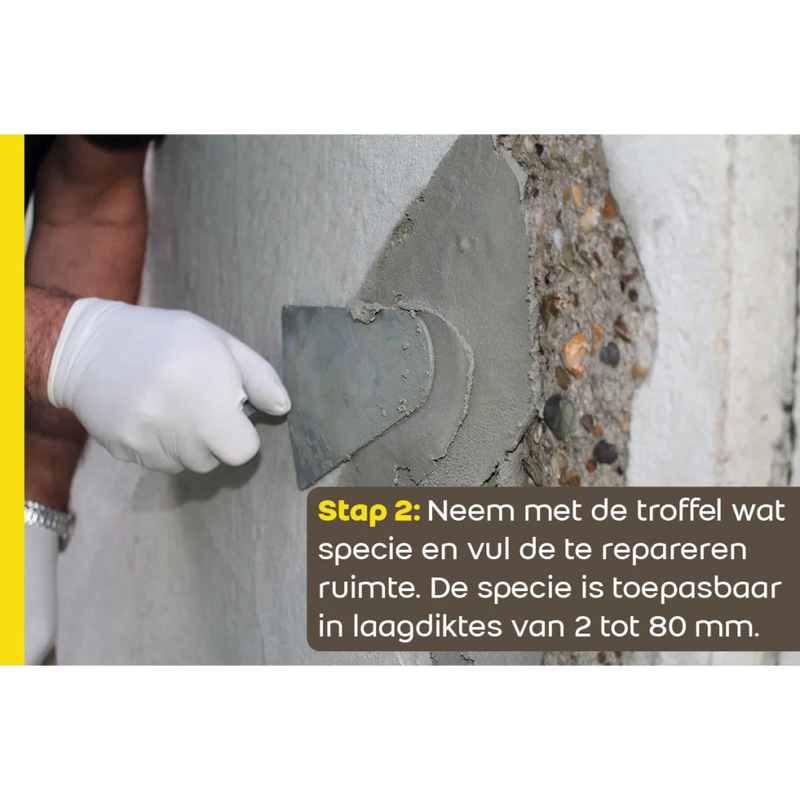 Weber Betonreparatie Reparatiemortel 5 kg -