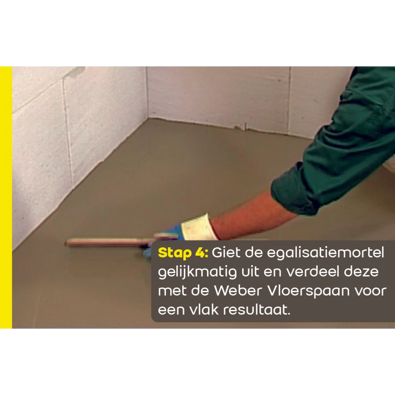 Weber Egalisatie Weberlevel Basic 20 kg - Egalisatiemiddel