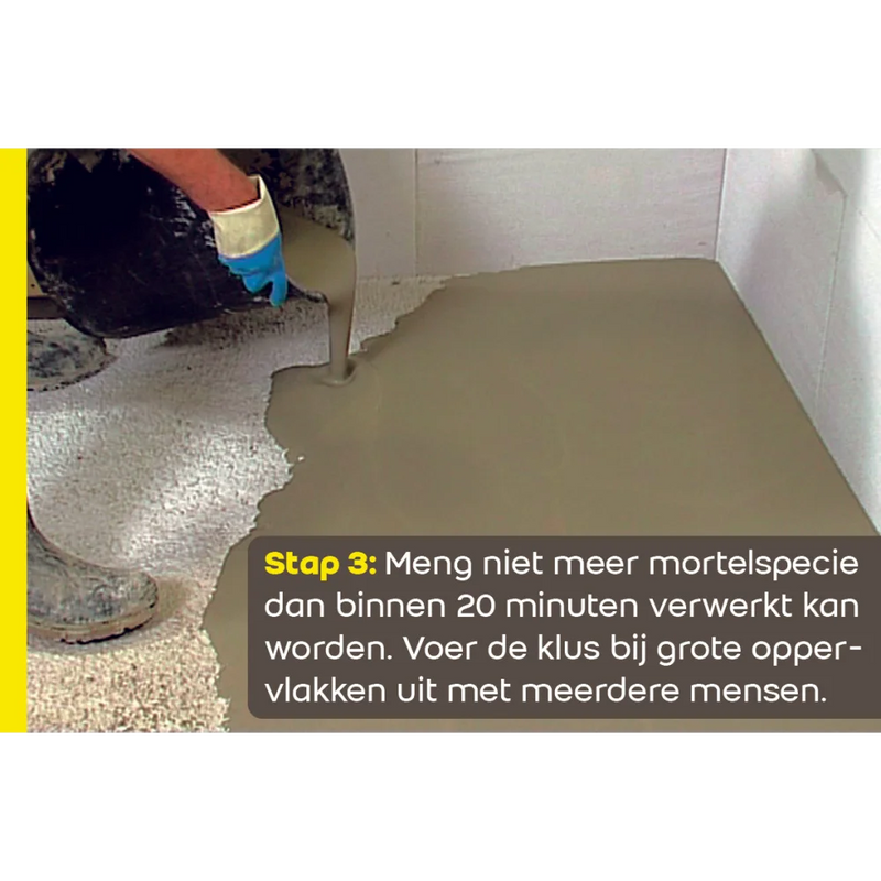 Weber Egalisatie Weberlevel Basic 20 kg - Egalisatiemiddel