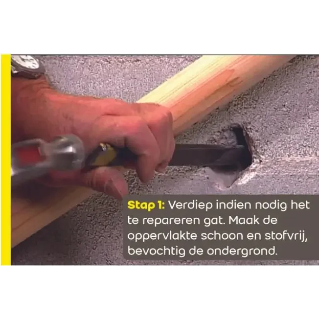 Weber Snelcement Reparatiemortel 2 kg - Reparatiemiddelen