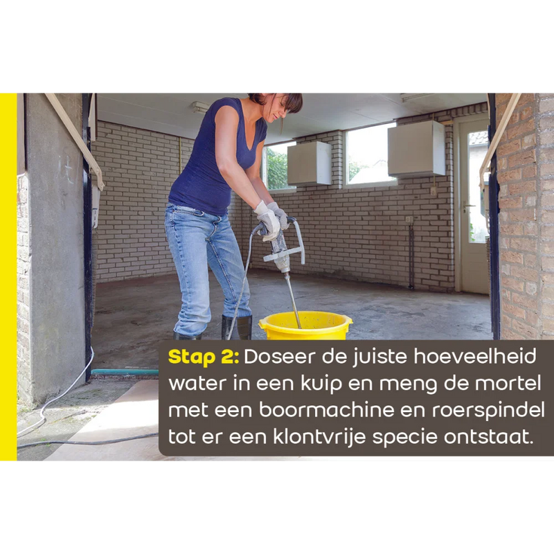 Weber Vezelsterkte egalisatie Weberlevel Fiber 20 kg -